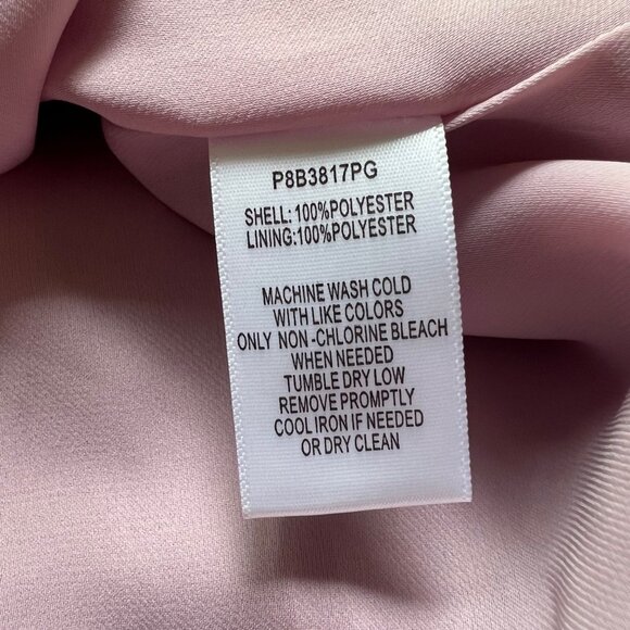 Parker Size S Dusty Blush Pink Sleeveless Ruffle Tiered Halter Mini Dress NWT - Picture 12 of 16